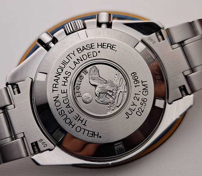 1999 Omega Speedmaster Moonwatch Apollo 11 30th Anniversary Wristwatch Ref. 3560.50